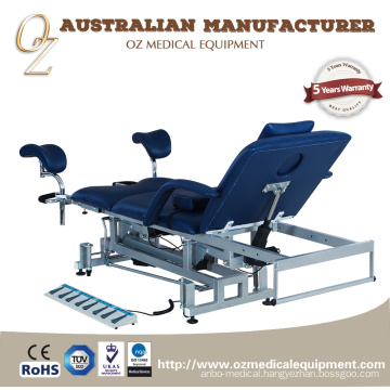 High Quality Australian Standard China Medical Grade Electric Hospital 3 Section Gynecological Examination Table Manufacturer